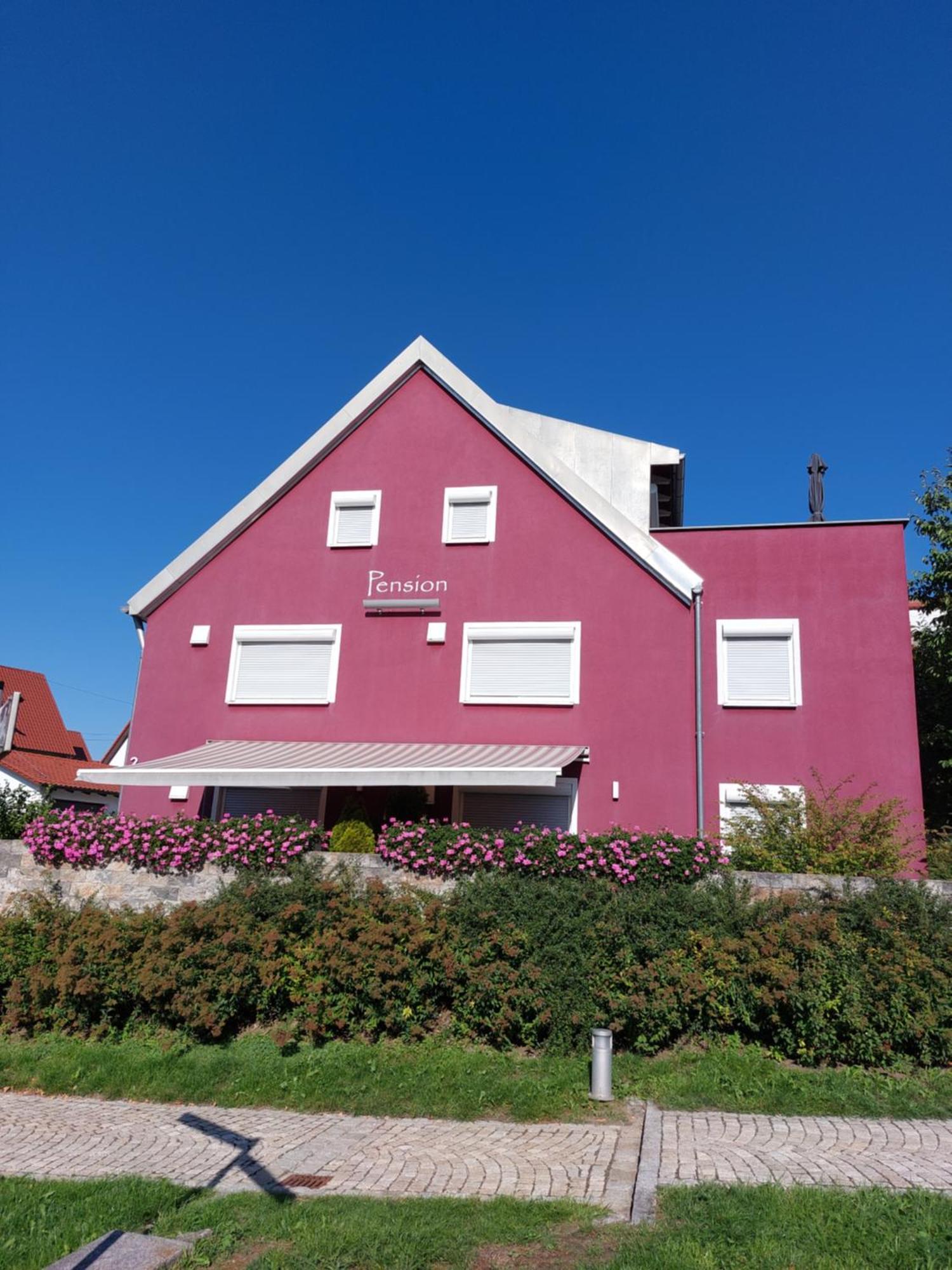 Pension Am Kirchberg Wehringen Kültér fotó